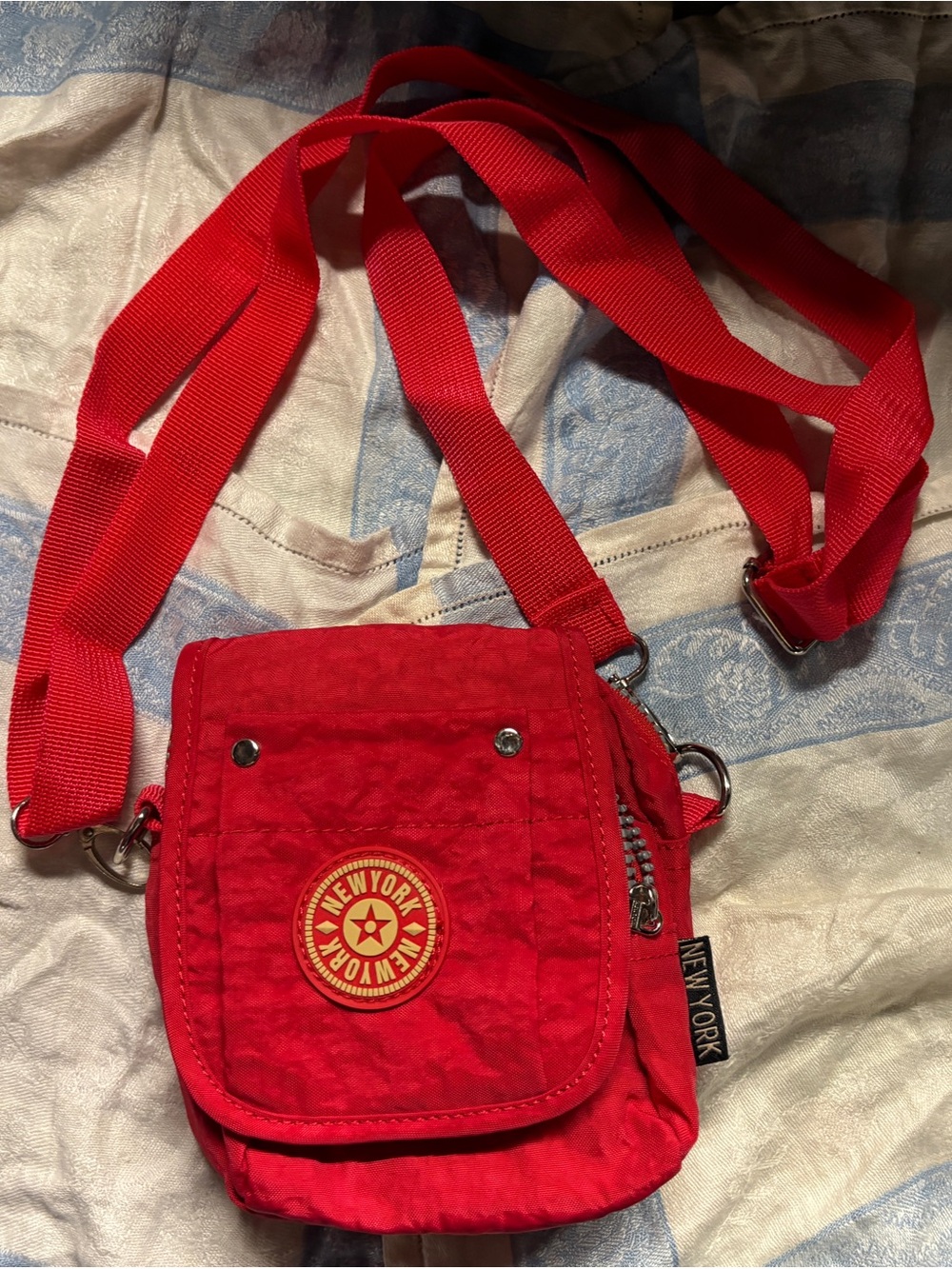 ⚛️Red New York Mini Crossbody Bag